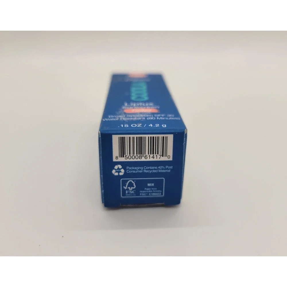 COOLA Classic Tinted Liplux Lip Balm SPF 30 0.15 oz New in Box Exp 10/25 Vegan